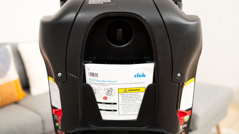 clek foonf - the foonf manual has a pocket in the access cover panel on the back...