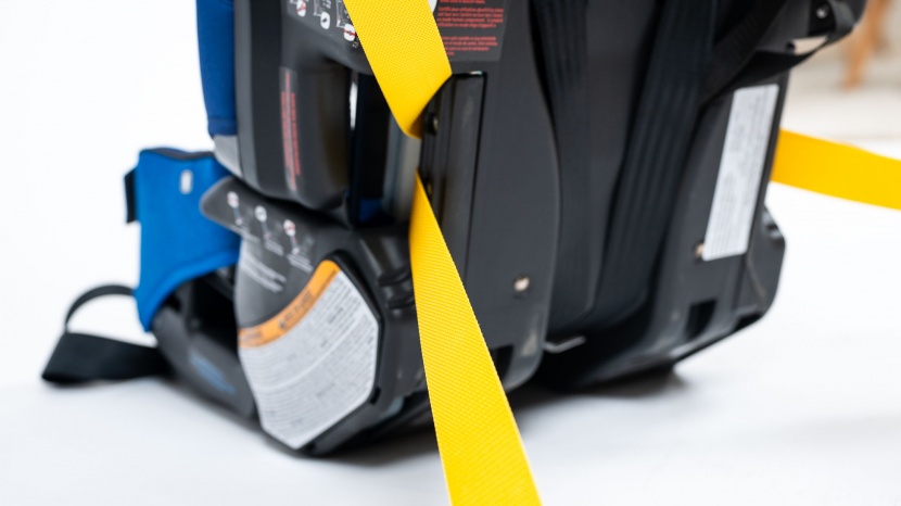 despite a curious lock-off, we were not able to get the belt tight...