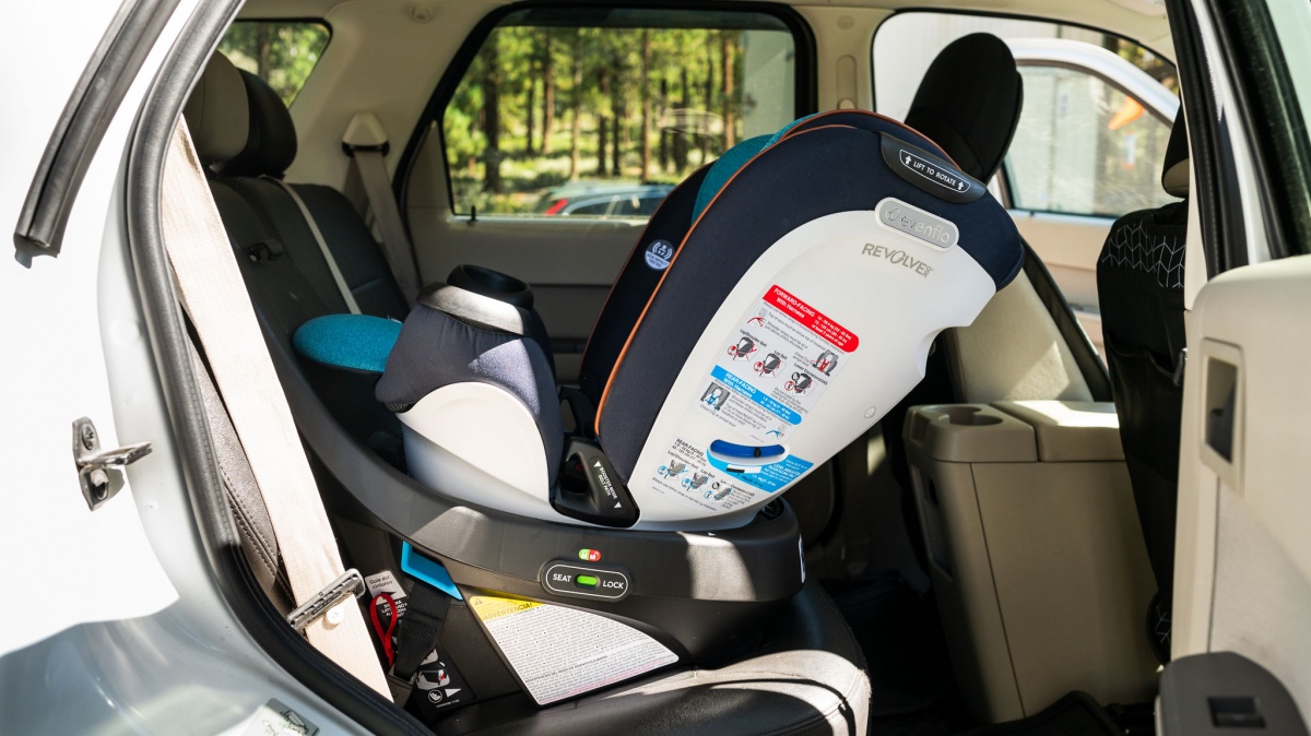 evenflo gold revolve360 convertible car seat review