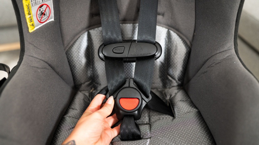 evenflo tribute 5 - we had trouble with unbuckling the tribute and everything is just a...