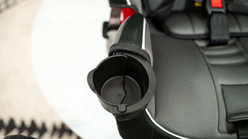 graco slimfit 3-in-1 - the slimfit has dual cup holders that work well enough, but we...