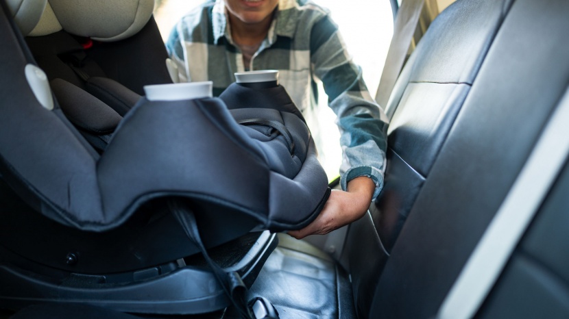 you need to adjust your installation angle on the maxi-cosi prior to...