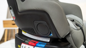 The cup holders on the Rave fold into the seat shell but need to be...