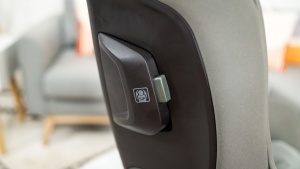The Rava has a side impact feature to be used in the seat next to...