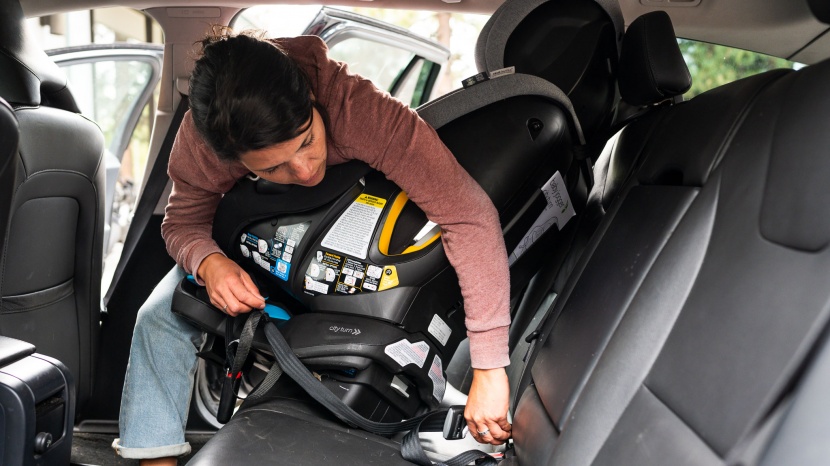 we found it easier to thread the strap on the city turn through with...