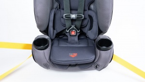 The rear-facing pathway on the One4Life is near the foot of the...