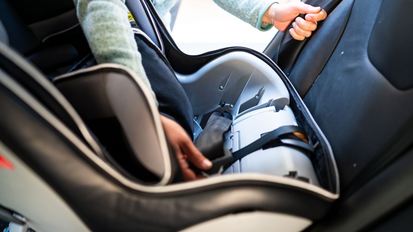 chicco nextfit zip - rear-facing belt pathway on the nextfit zip is on the seat area and...