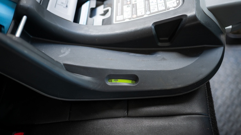 infant car seat - the mesa max&#039;s bubble level indicator is super easy to read and has...