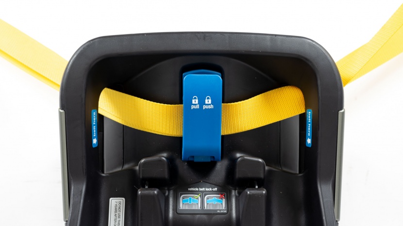 infant car seat - a built-in lock-off can make a huge difference in whether or not a...
