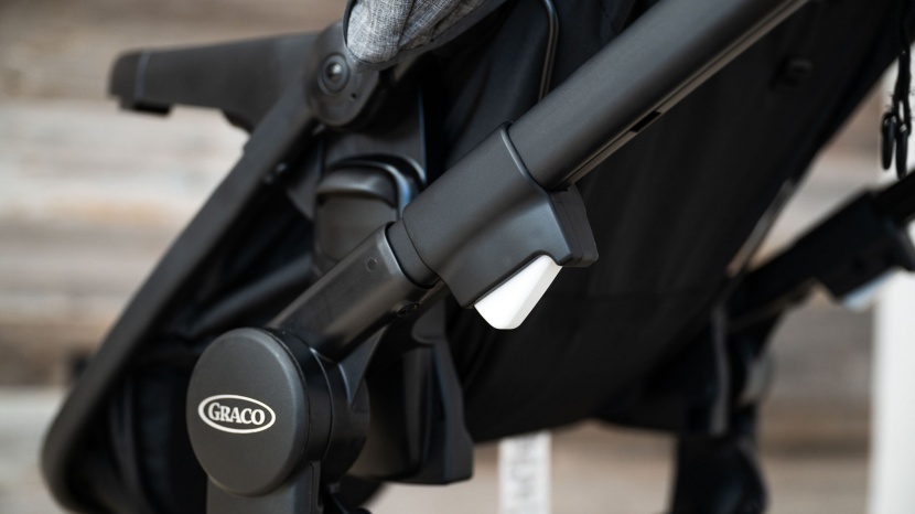 a lot is going on with the graco frame and joints with lots of...