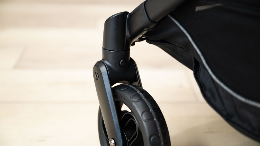 the modes wheels are foam-filled plastic and could become deformed...