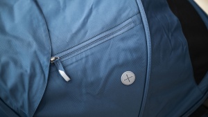 The Ridge canopy has a zippered pocket for your phone and a hole for...