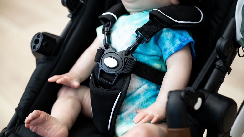 mockingbird stroller - we like the padding on the shoulder straps and the padding behind...