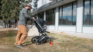 Even crossing an occasional greenbelt to a play structure will be...