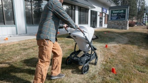 The Cruz v2 impressed us with its ability to move across our grass...