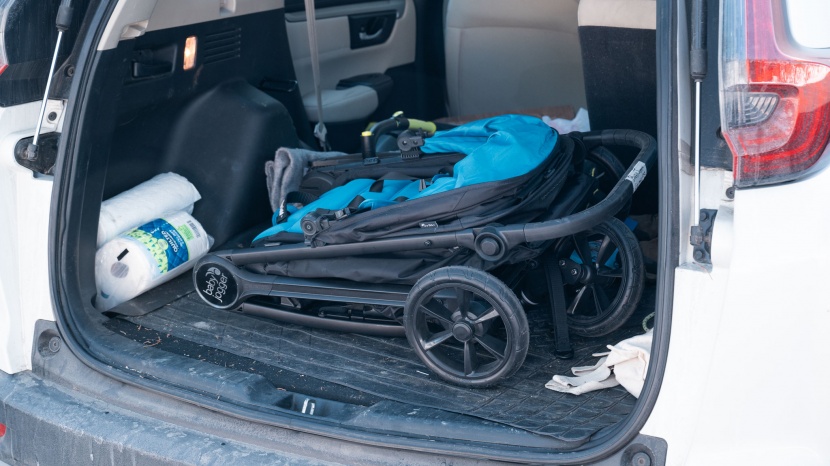 baby jogger city mini gt2 - the gt2 folds fairly flat without some of the awkward parts that...