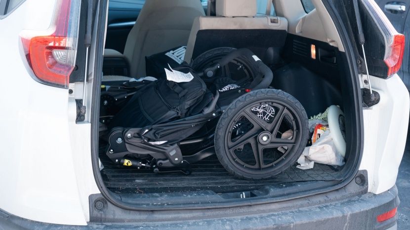 the revolution has a bulky fold that takes up more space than many...