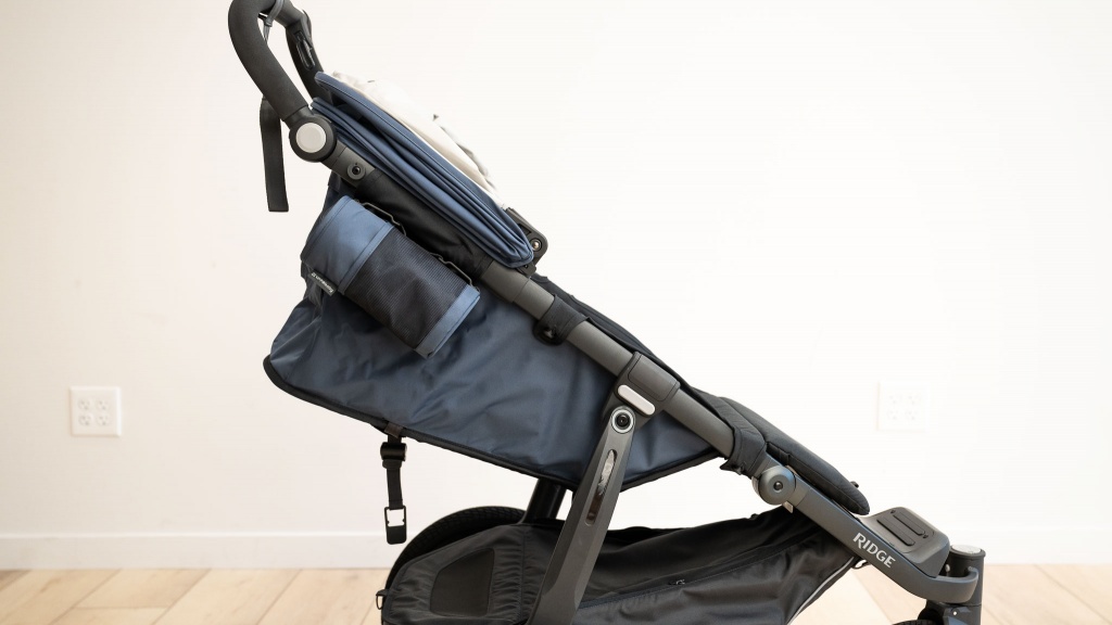 uppababy ridge - the ridge offers a recline flat enough for comfy napping on the go.