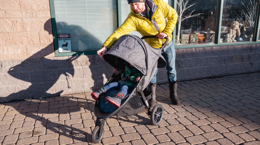 the britax b-free is one of the bigger options in the group.