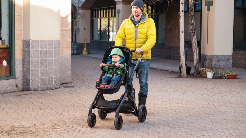 full size stroller - strolling around your neighborhood without putting your stroller in...