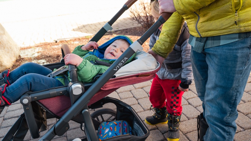 full size stroller - the vista v2 is a higher quality choice with a sleek design and...