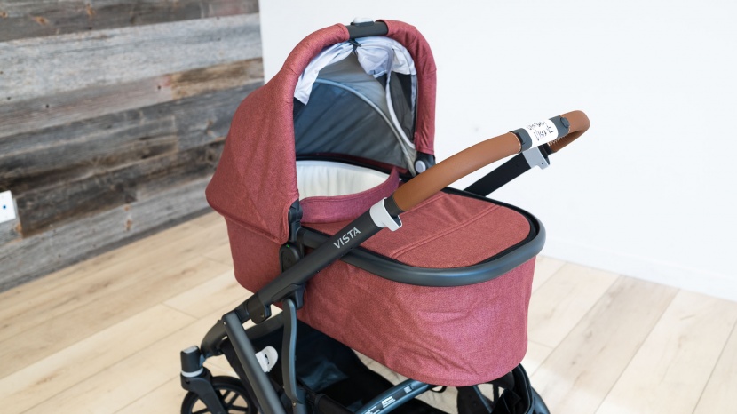 full size stroller - the vista v2 comes with a bassinet, something some parents might...