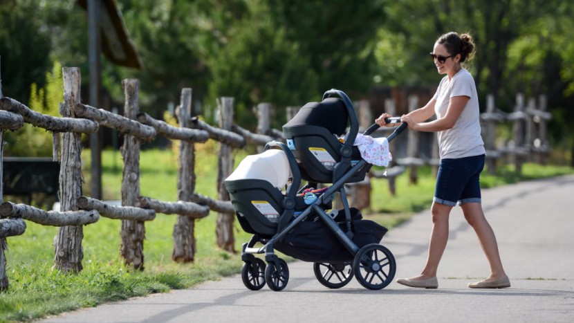 double stroller - not all double strollers allow for two infant car seats, so if you...