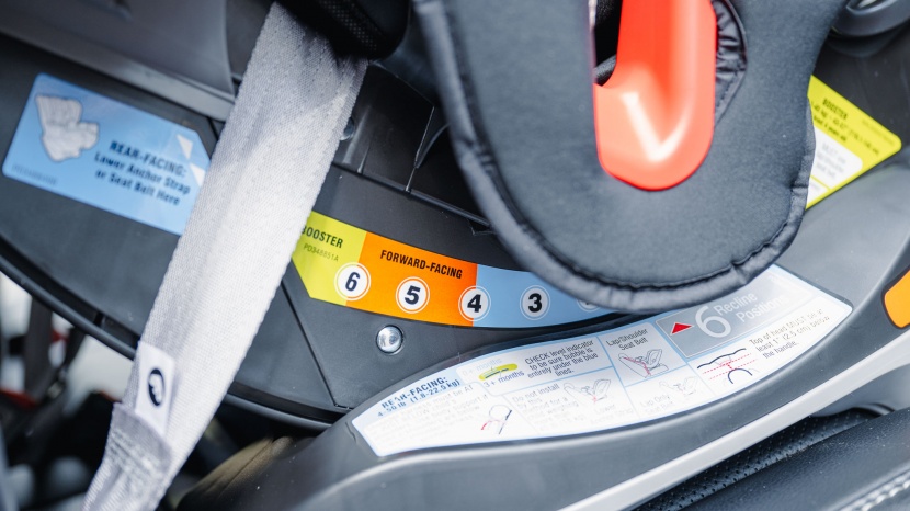 graco extend2fit 3 in 1 - the extend2fit has very clear indicators of what recline angles are...