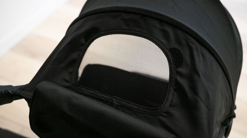 baby jogger city tour 2 single - the baby jogger mesh peek-a-boo window is adequate but we aren't...