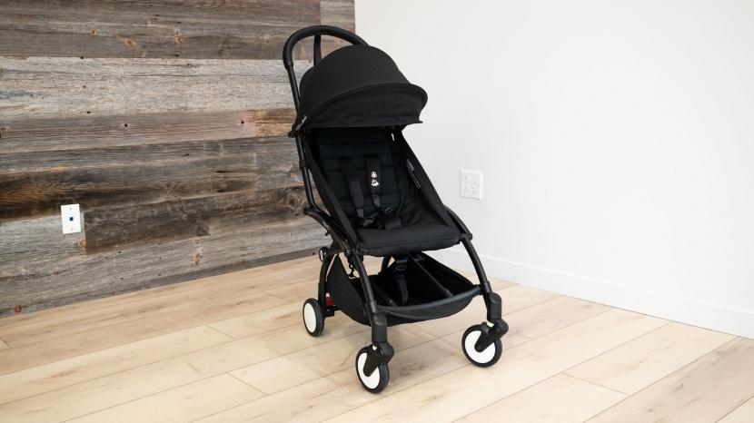 the unique frame on the babyzen creates a lot of strange angles and...