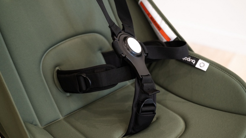 the butterfly harness straps are soft and comfortable with an easy...