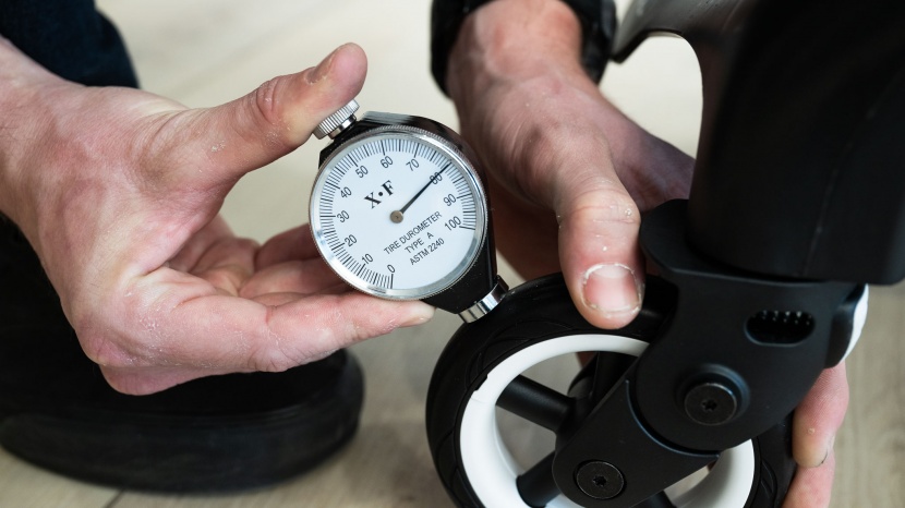 bugaboo butterfly - the butterfly has some of the hardest wheels in our tests...