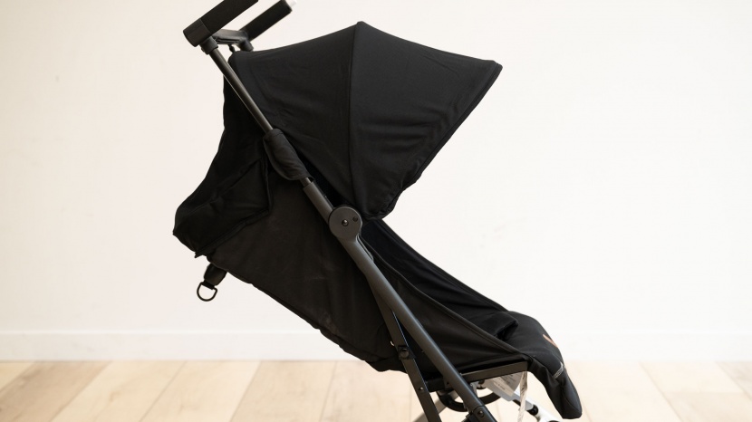 gb pockit+ all city - the fabric on the pockit is soft, but the seat back doesn't recline...