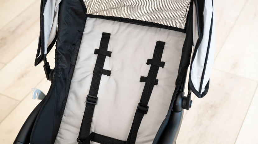 kolcraft cloud plus - while the seat fits the frame well, the material quality indicates...