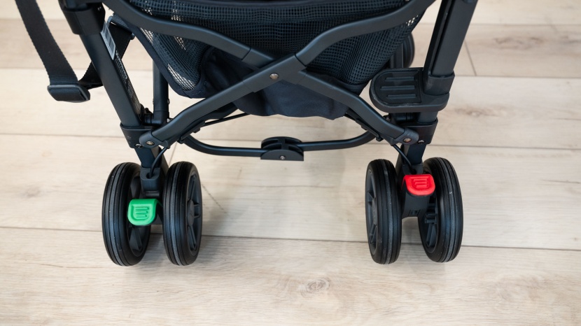 while the wheels themselves are substantial, the dual wheels on each...