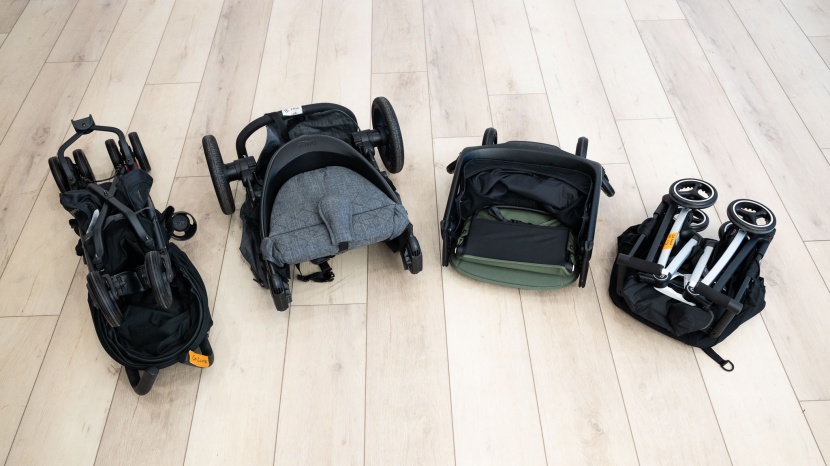 travel stroller - because this style of stroller folds small, it means more fold...