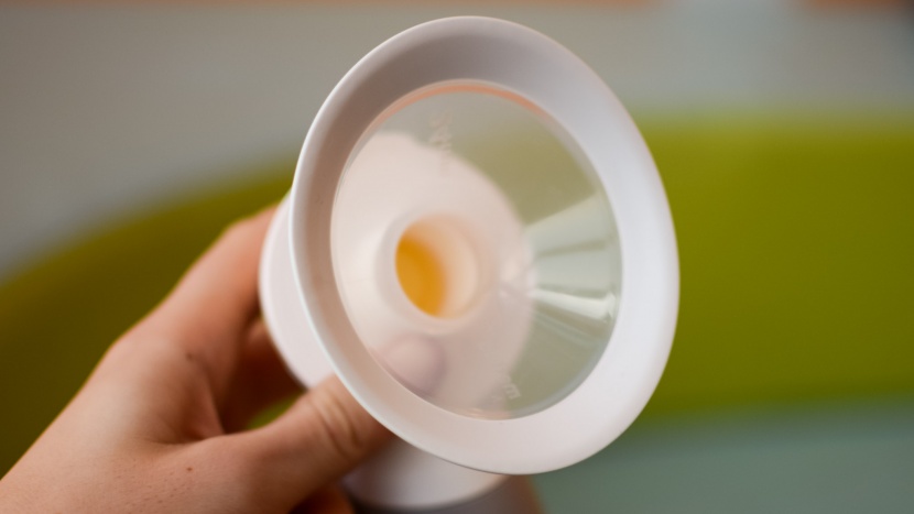 breast pump - selecting the flange size for you can make the pumping experience...