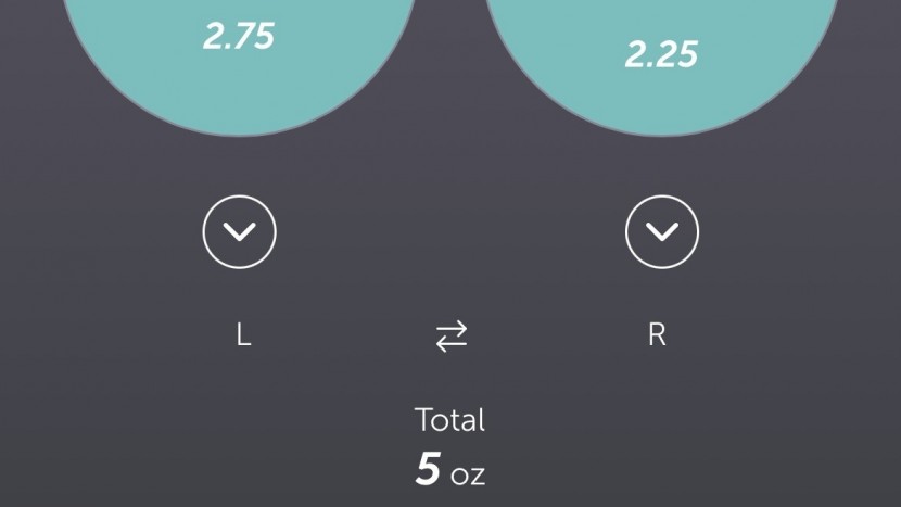 elvie stride - photo showing the elvie stride app interface, particularly the...