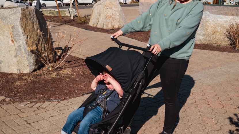 gb pockit+ all city - the sunshade is bigger than the previous pockit we tested, but it...