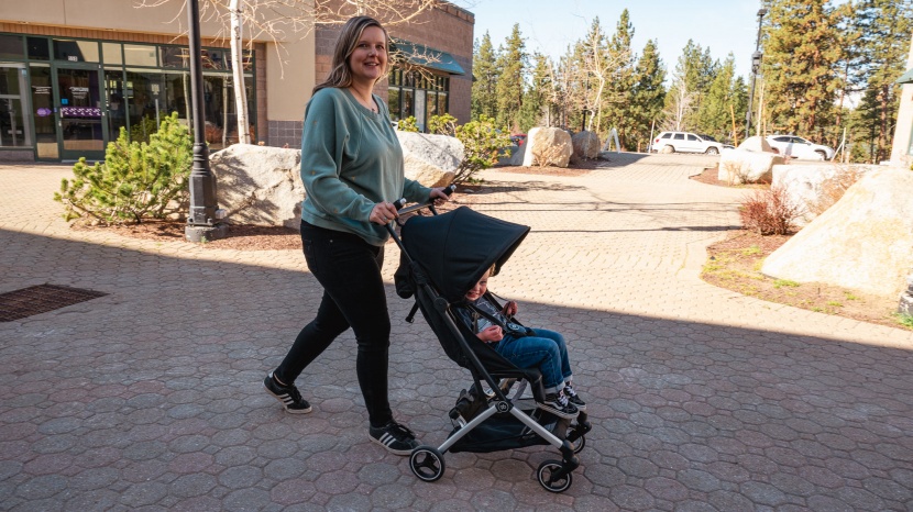 travel stroller - the pockit is one of the smallest options, but the limited features...