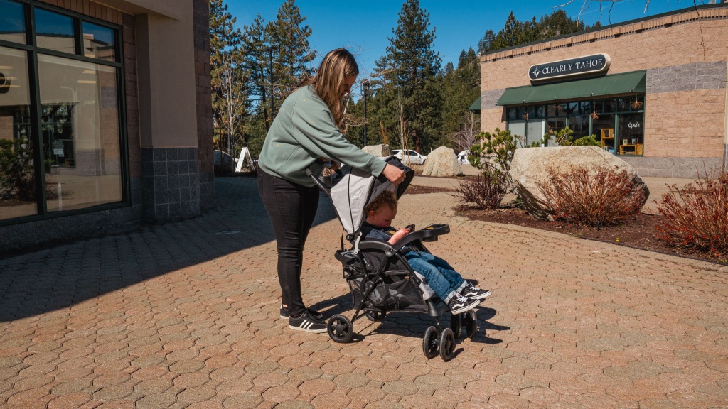 kolcraft cloud plus - the kolcraft does little for passenger comfort, with a smaller seat...