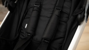 The shoulder straps on the Glide 2 harness have soft padding for...