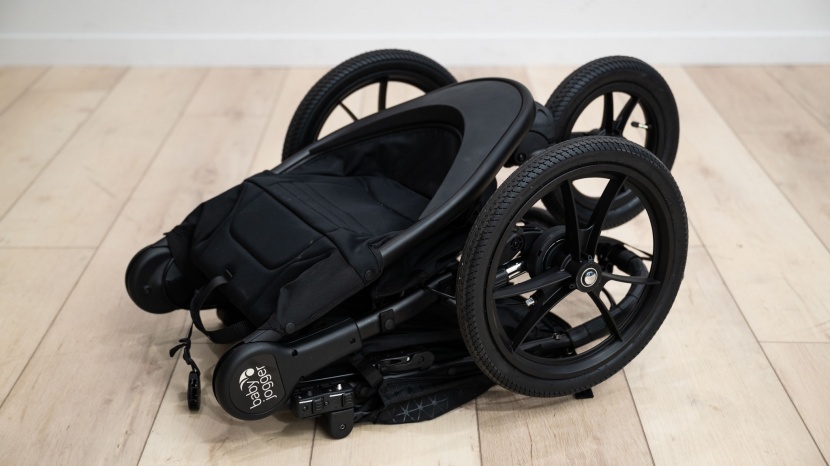 baby jogger summit x3 - the final folded summit is on the smaller side for a jogger, but if...