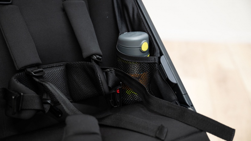 the passenger stow pockets on the guava are perfect for water...