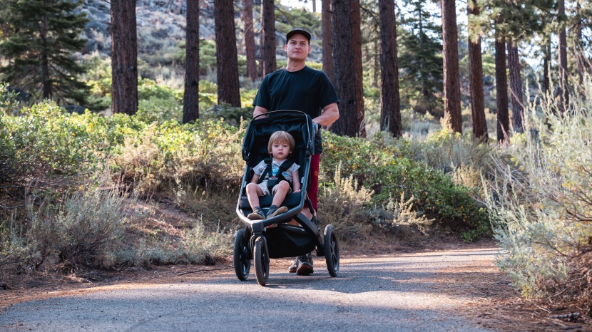 jogging stroller - the guava roam has a nicely padded sling-style seat with a wider...