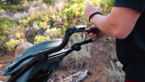 The Urban Glide 3 has an attached safety strap to prevent accidental...