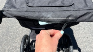 The back of the Ridge canopy has a small zippered pocket that is...