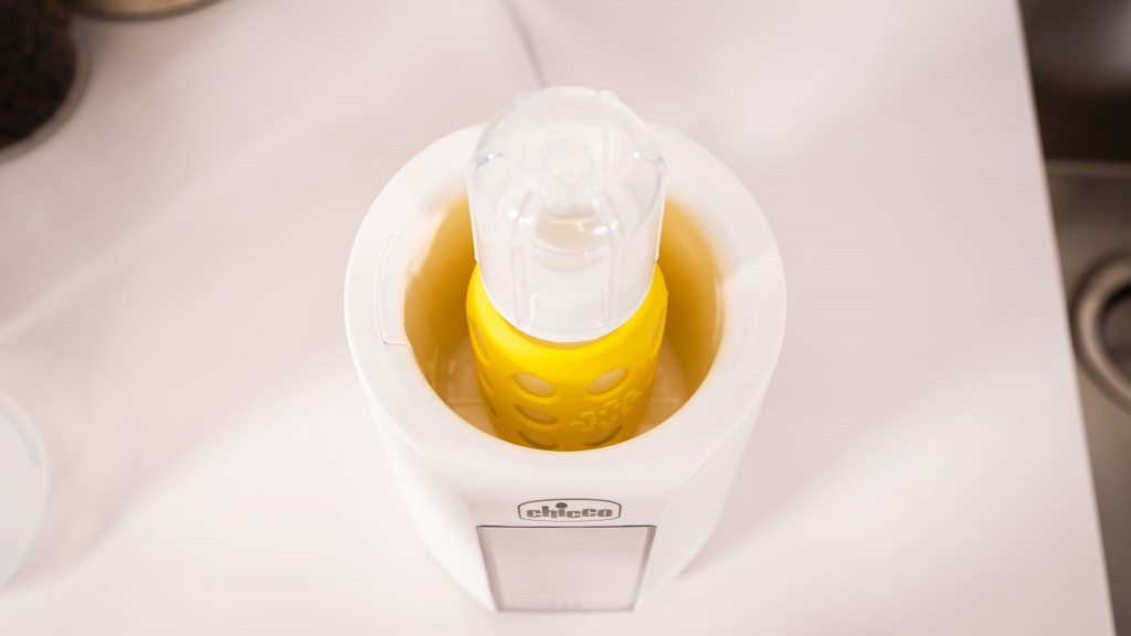 chicco digital bottle warmer & sterilizer - the nutritional profile of the bottle's contents should be safe with...