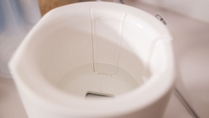 The inside of the Chicco has two fill lines, one for bottle heating...