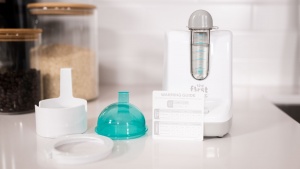 The Simple Serve has more parts than most for cleaning.